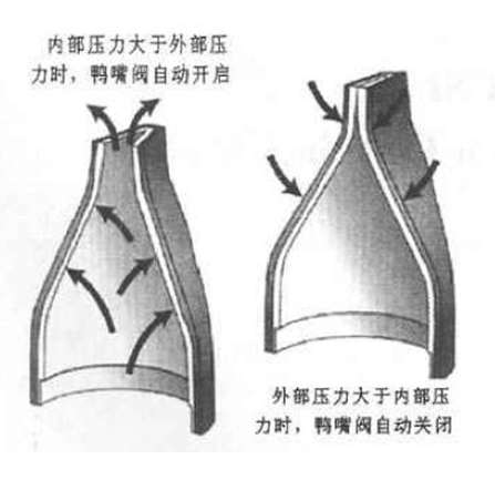 橡胶止回阀结构图